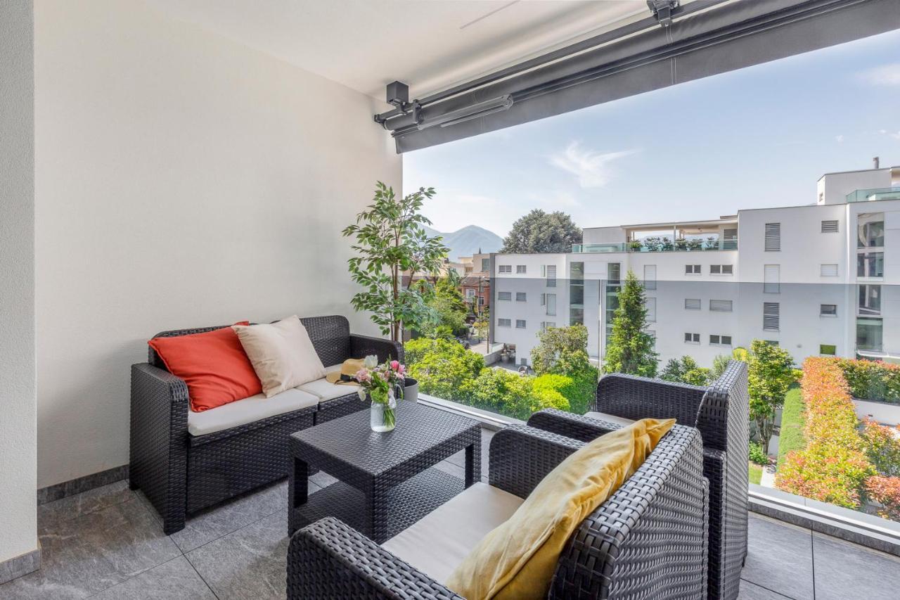 Sasso Boretto, Luxury Holiday Apartments Ascona Ngoại thất bức ảnh