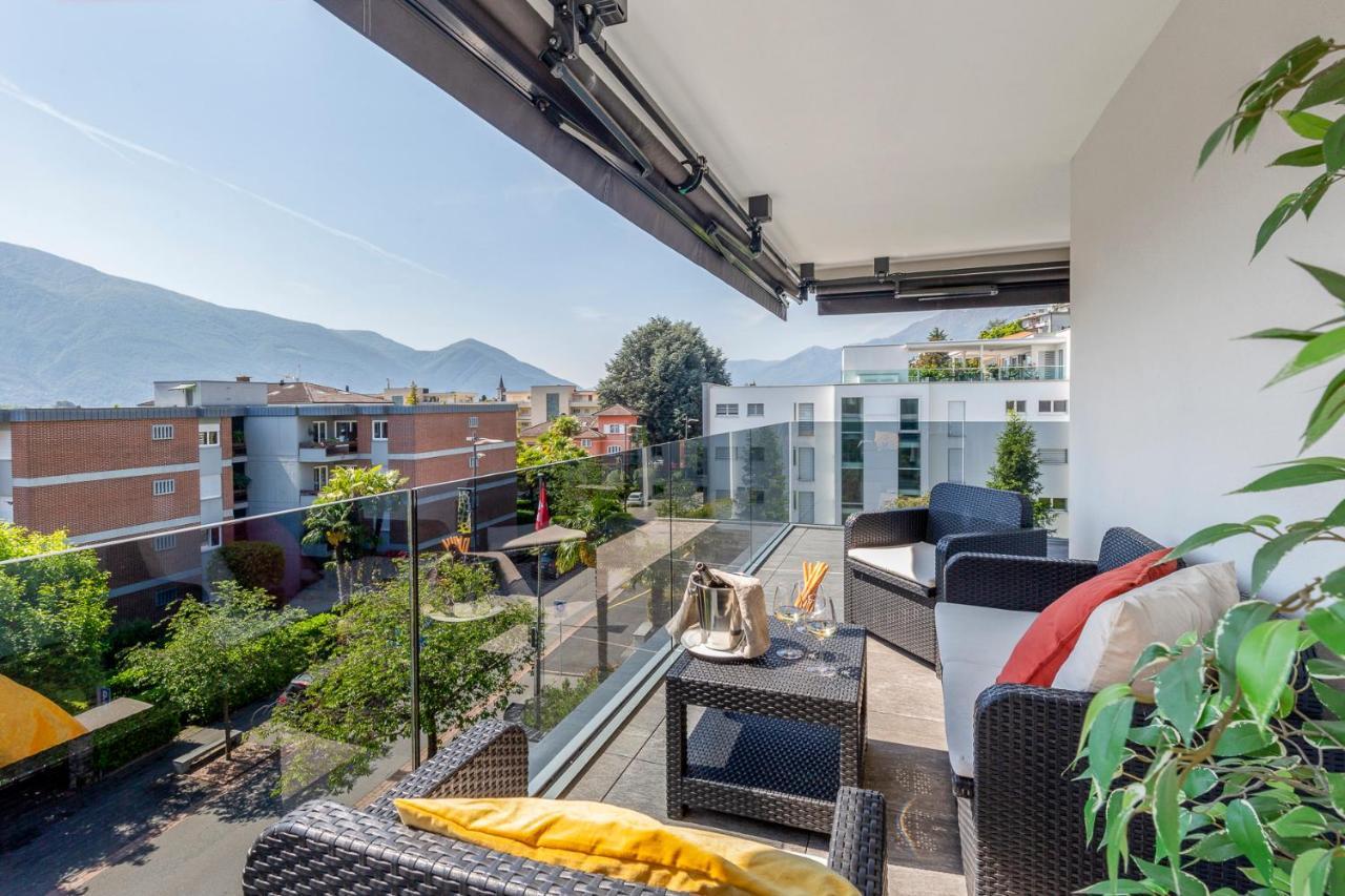 Sasso Boretto, Luxury Holiday Apartments Ascona Ngoại thất bức ảnh