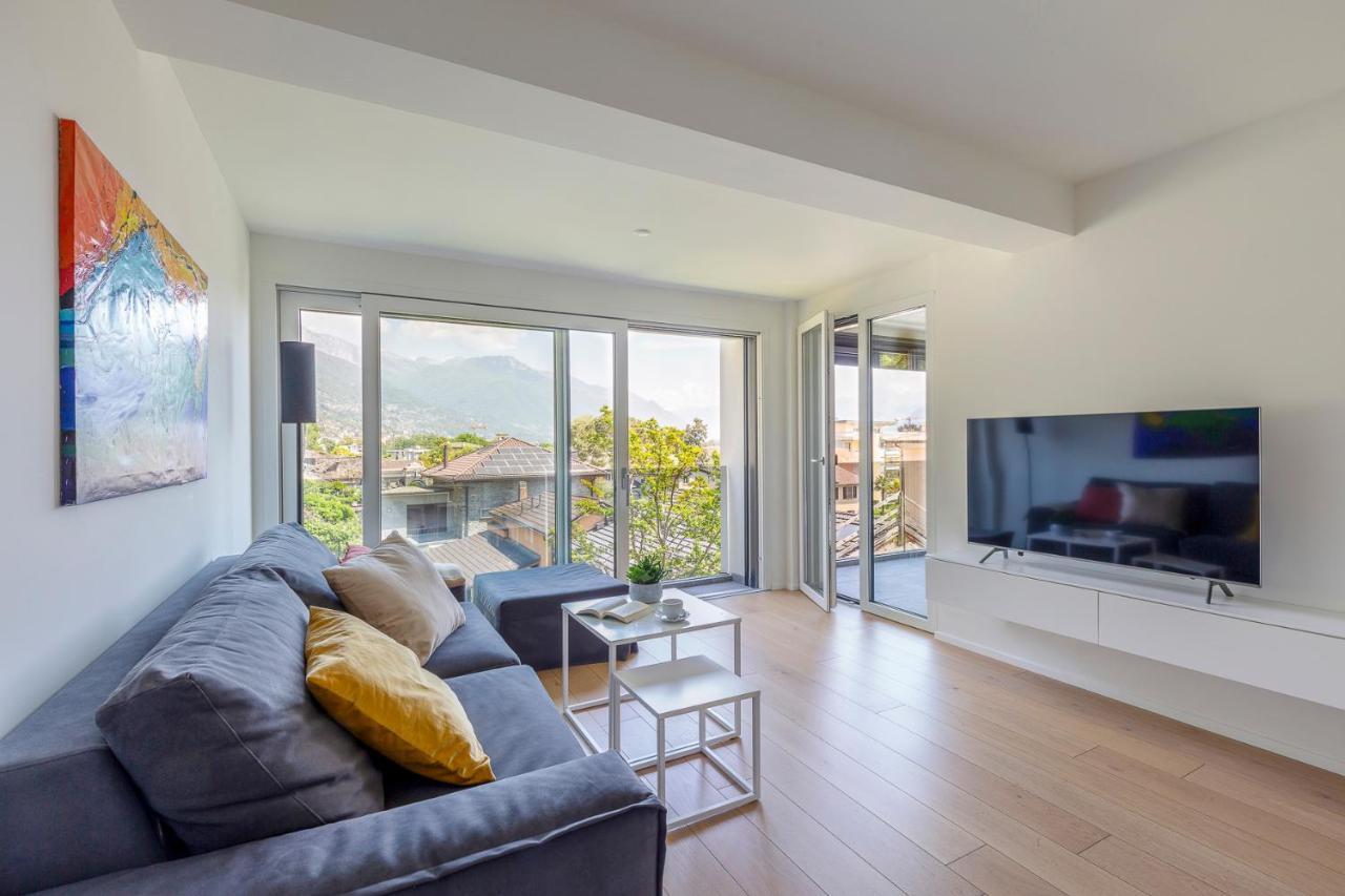 Sasso Boretto, Luxury Holiday Apartments Ascona Ngoại thất bức ảnh